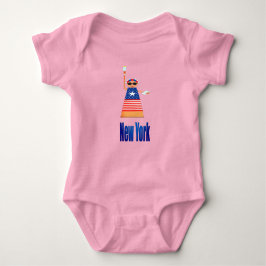 New York Icon Design Baby Jersey Bodysuit Baby Strampler