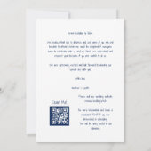 New York Iconic Building Cute Cityscape Wedding Save The Date (Rückseite)