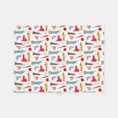 New York Icons Fleecedecke (Vorderseite (Horizontal))