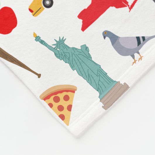New York Icons Fleecedecke (Ecke)