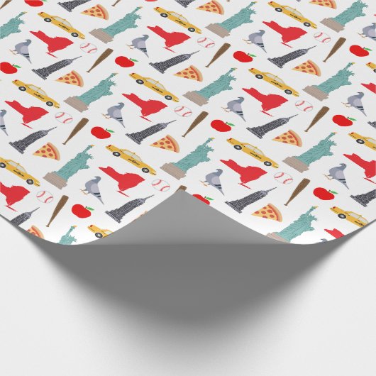 New York Icons Geschenkpapier (Ecke)