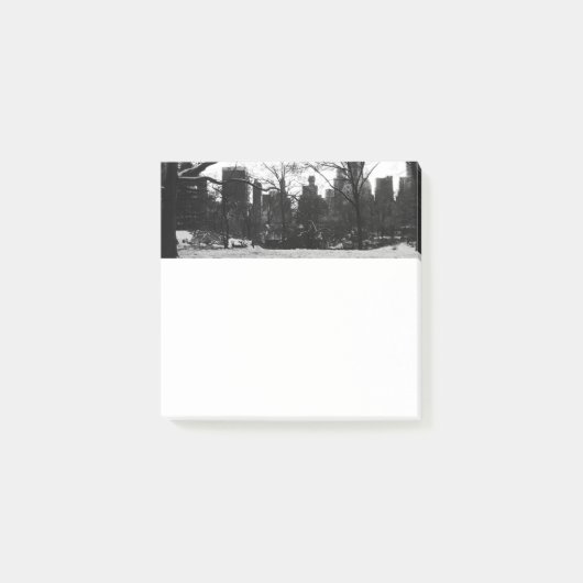 New York im Winter Post-It® Notes Post-it Klebezettel (Vorderseite)