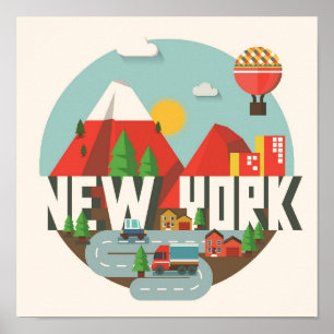New York in Design Poster