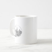 New York in einer Glaskugel Kaffeetasse (Vorderseite Links)