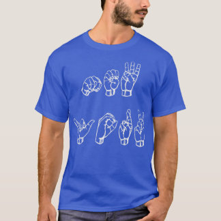 New York in Gebärdensprache T-Shirt