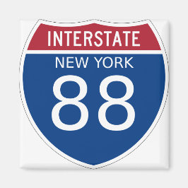 New York Interstate Sign Magnet