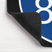 New York Interstate Sign Mousepad (Ecke)