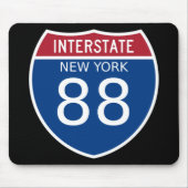 New York Interstate Sign Mousepad (Vorne)
