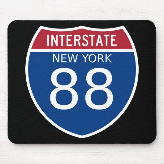 New York Interstate Sign Mousepad (Vorne)