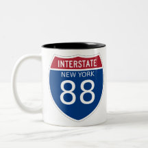 New York Interstate Sign