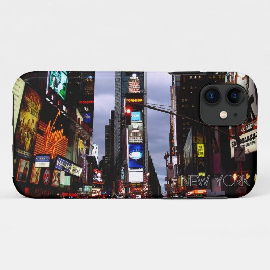 New York iPhone 5 Case Times Square Souvenirs (Rückseite (Horizontal))