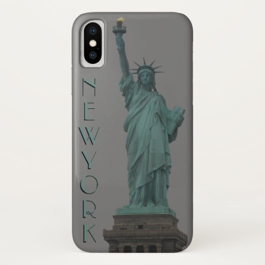 New York iPhone Case Statue of Liberty Souvenir (Rückseite)