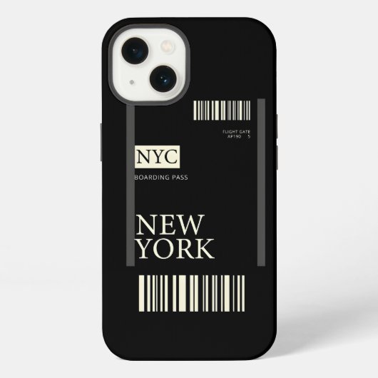 NEW YORK iPhone HÜLLE (Rückseite)