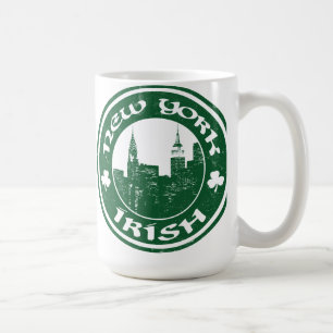 New York Irish American Kaffeetasse