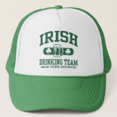 New York Irish Drinking Team Truckerkappe (Vorderseite)