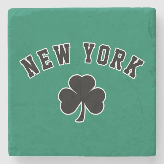 New York Irish Steinuntersetzer (Vorderseite)
