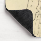 New York Island, Teil von Long Island Mousepad (Ecke)