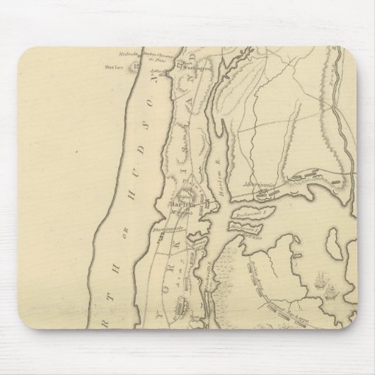 New York Island, Teil von Long Island Mousepad (Vorne)