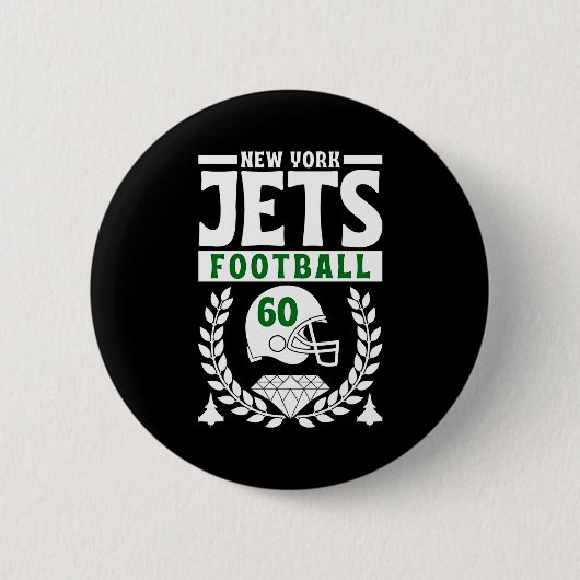 New York Jets 1960 American Edition Button (Vorderseite)