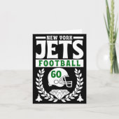 New York Jets 1960 American Edition Karte (Vorderseite)