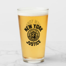 New York Justice, New York Strong Glas
