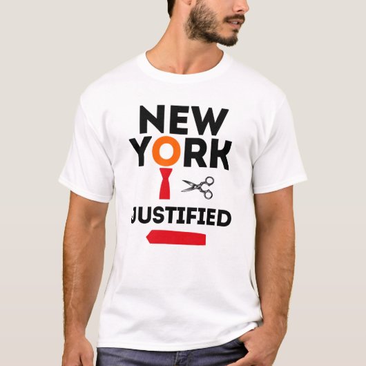 New York Justified, Guilty Convicys T-Shirt (Vorderseite)