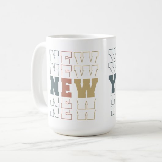 New York Kaffeetasse (Vorderseite Links)