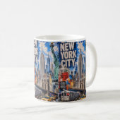 New York Kaffeetasse (VorderseiteRechts)