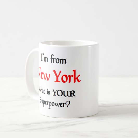 new york kaffeetasse (Vorderseite Links)