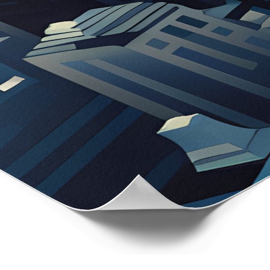 New York Kaleidoskop Poster (Ecke)