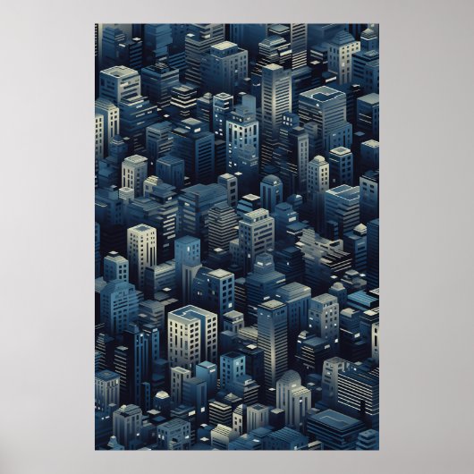 New York Kaleidoskop Poster (Vorne)