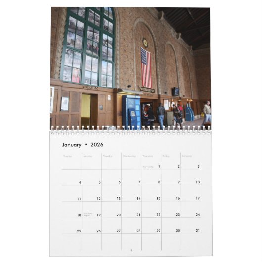 New York Kalender (Jan 2026)