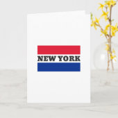 New York Karte (Gelbe Blume)