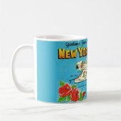 New York Karten Tasse (Links)