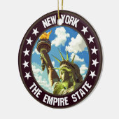 New York Keramik Ornament (Links)
