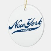 New York Keramik Ornament (Links)