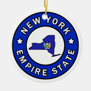 New York Keramikornament