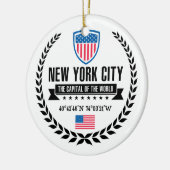 New York Keramikornament (Links)