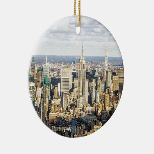 New York Keramikornament (Rechts)
