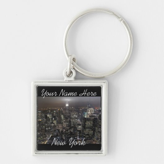 New York Key Chain Maßgeschneidertes New York Souv Schlüsselanhänger (Vorne)