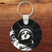 New York Key Chain Statue of Liberty NYC Souvenir Schlüsselanhänger (Vorderseite)