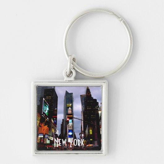 New York Key Chain Times Square Custom NY Schlüsse Schlüsselanhänger (Vorne)