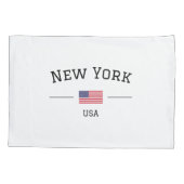 New York Kissenbezug (Rückseite)