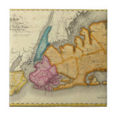 New York, Königinnen, Könige, Richmond-Landkreise Fliese (Vorderseite)