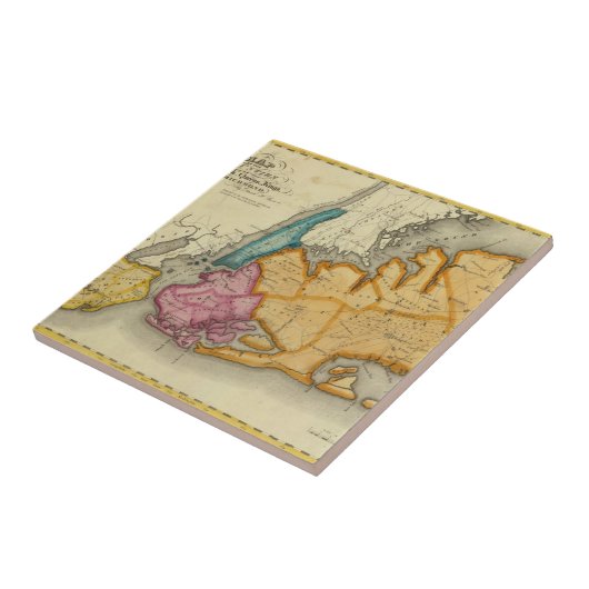 New York, Königinnen, Könige, Richmond-Landkreise Fliese (Seite)