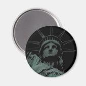 New York Kühlschrankmagnet NY Souvenir Magnet (Vorderseite/Rückseite)