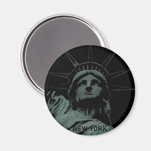 New York Kühlschrankmagnet NY Souvenir Magnet (Vorderseite/Rückseite)