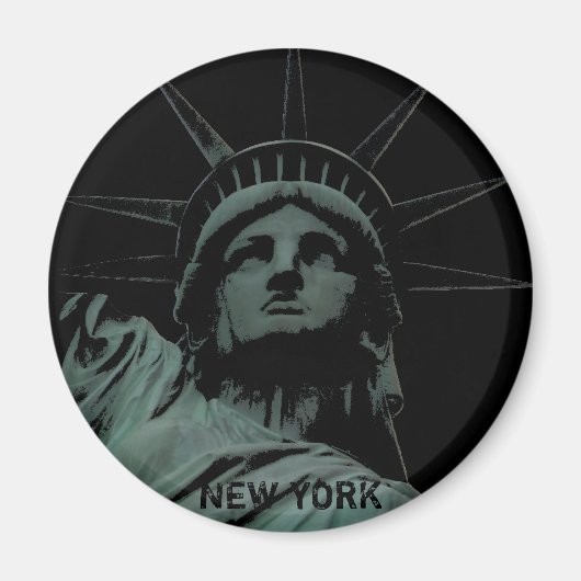 New York Kühlschrankmagnet NY Souvenir Magnet (Vorne)