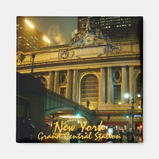 New York Kühlschrankmagnet NY Souvenir Magnet (Vorne)