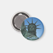 New York Kühlschrankmagnet NY Souvenir Magnet (Vorderseite/Rückseite)